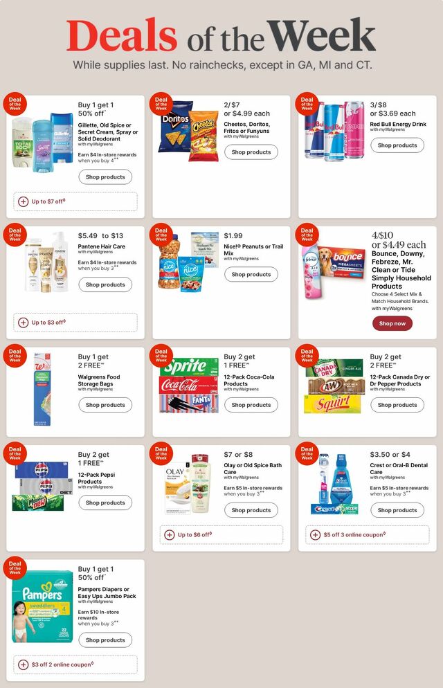 Catalogue Walgreens from 09/29/2025