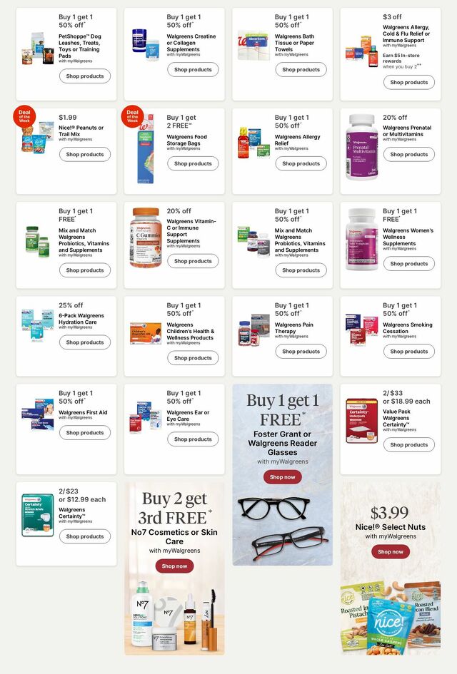 Catalogue Walgreens from 09/29/2025