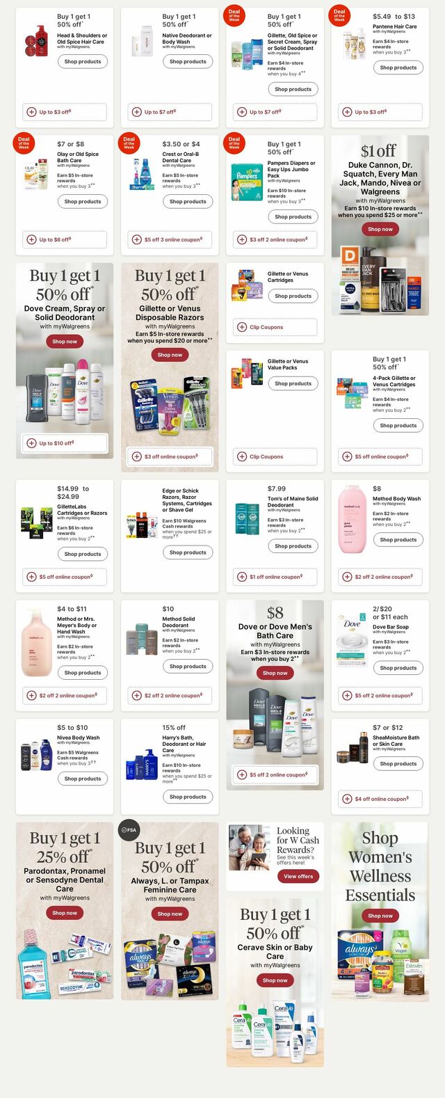 Catalogue Walgreens from 09/29/2025