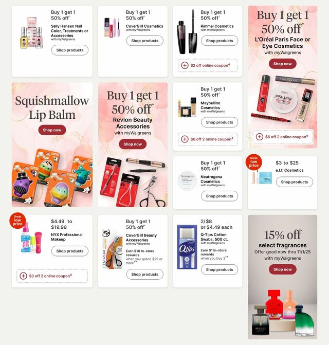 Catalogue Walgreens from 09/29/2025