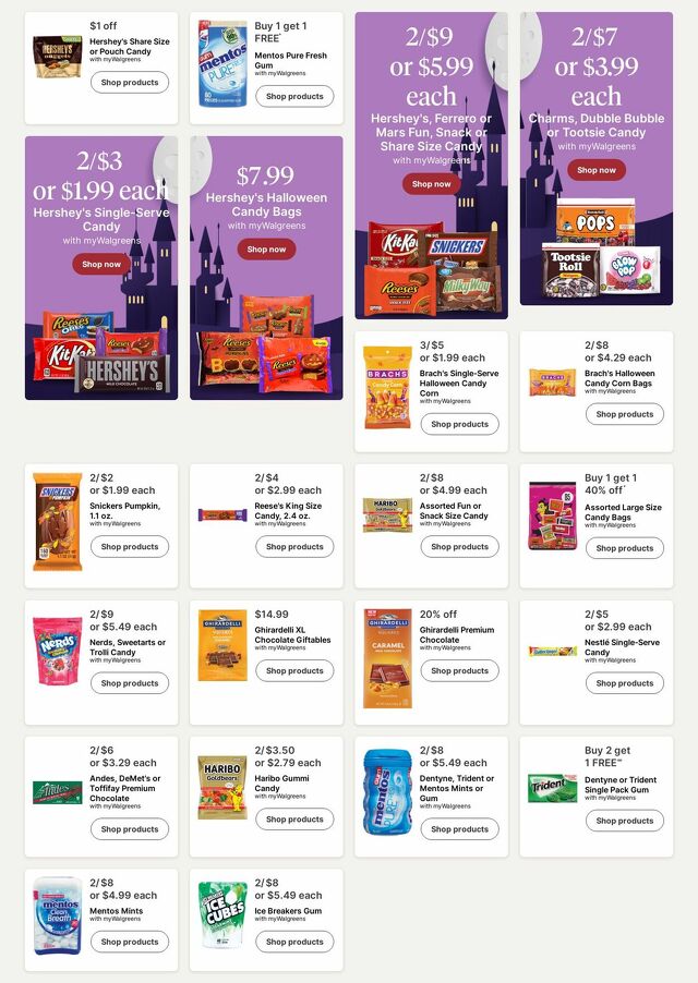 Catalogue Walgreens from 09/29/2025