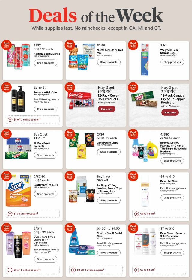 Catalogue Walgreens from 10/13/2025