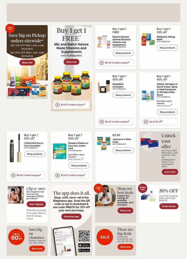Catalogue Walgreens from 10/13/2025