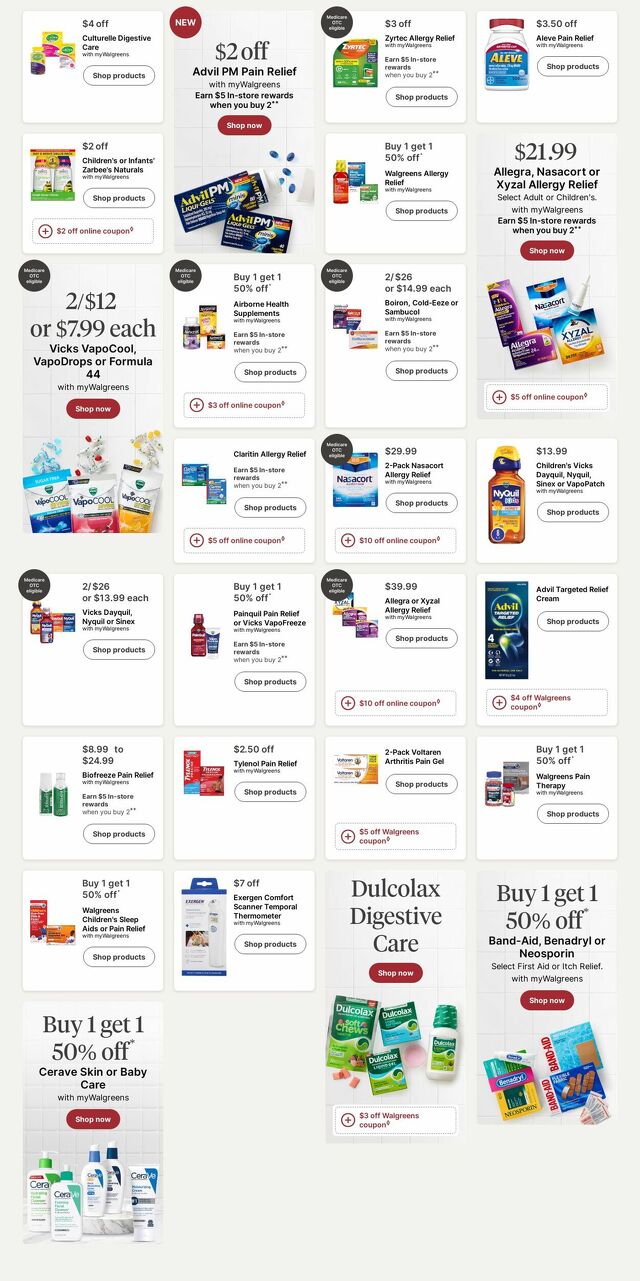 Catalogue Walgreens from 10/13/2025