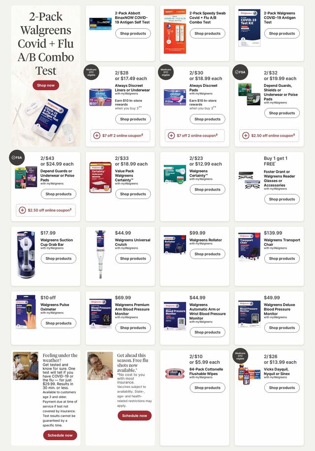 Catalogue Walgreens from 10/13/2025