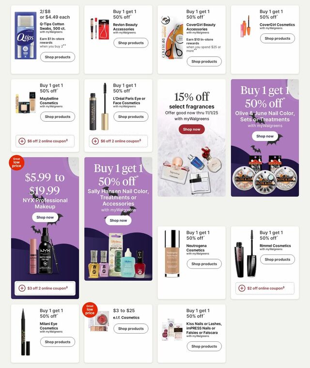 Catalogue Walgreens from 10/13/2025