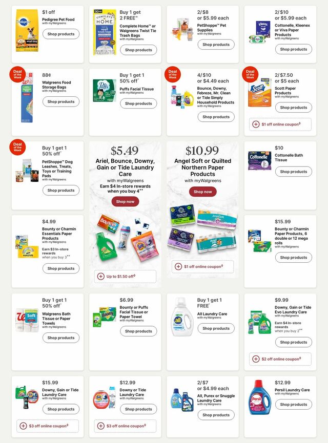 Catalogue Walgreens from 10/13/2025