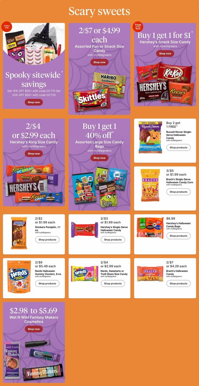 Catalogue Walgreens from 10/20/2025