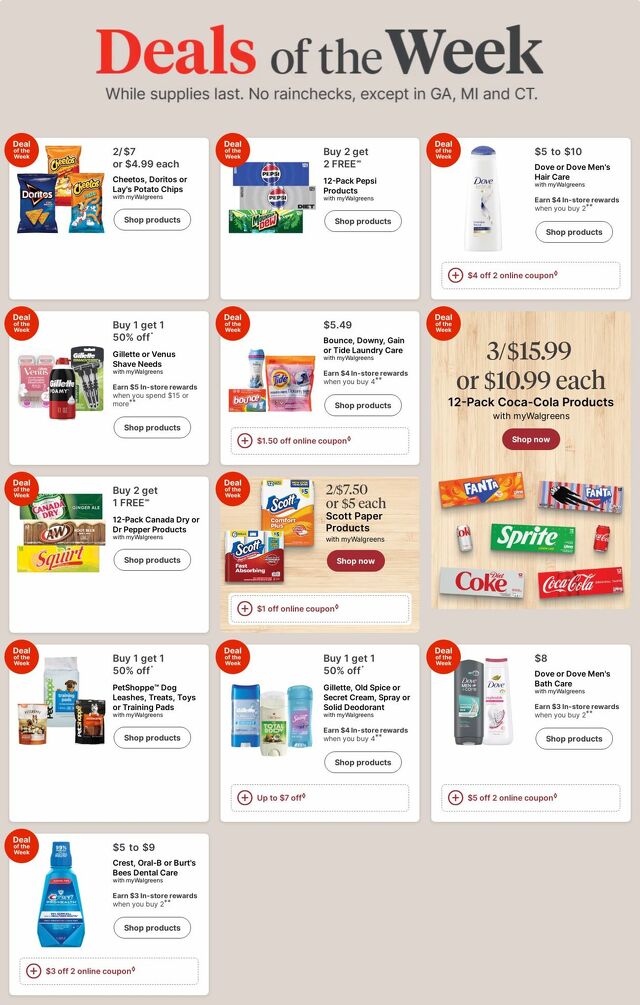 Catalogue Walgreens from 10/20/2025