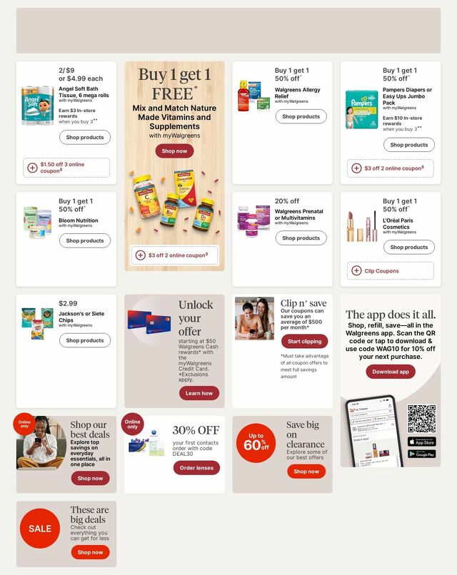 Catalogue Walgreens from 10/20/2025