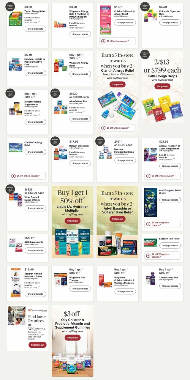 Catalogue Walgreens from 10/20/2025