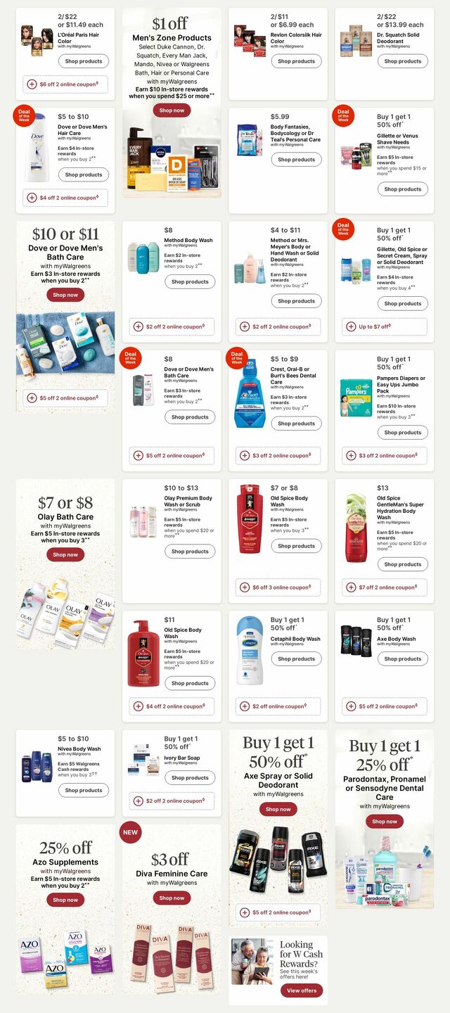 Catalogue Walgreens from 10/20/2025