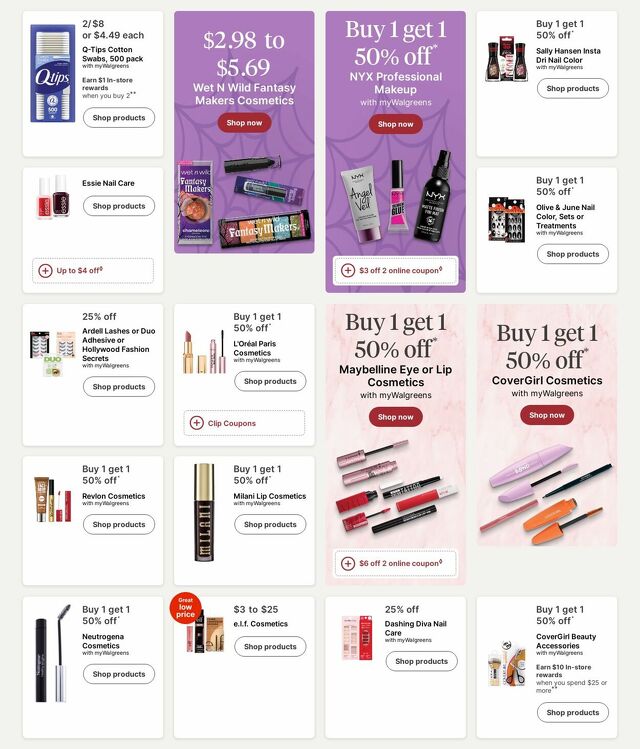 Catalogue Walgreens from 10/20/2025
