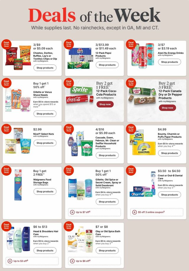 Catalogue Walgreens from 10/27/2025