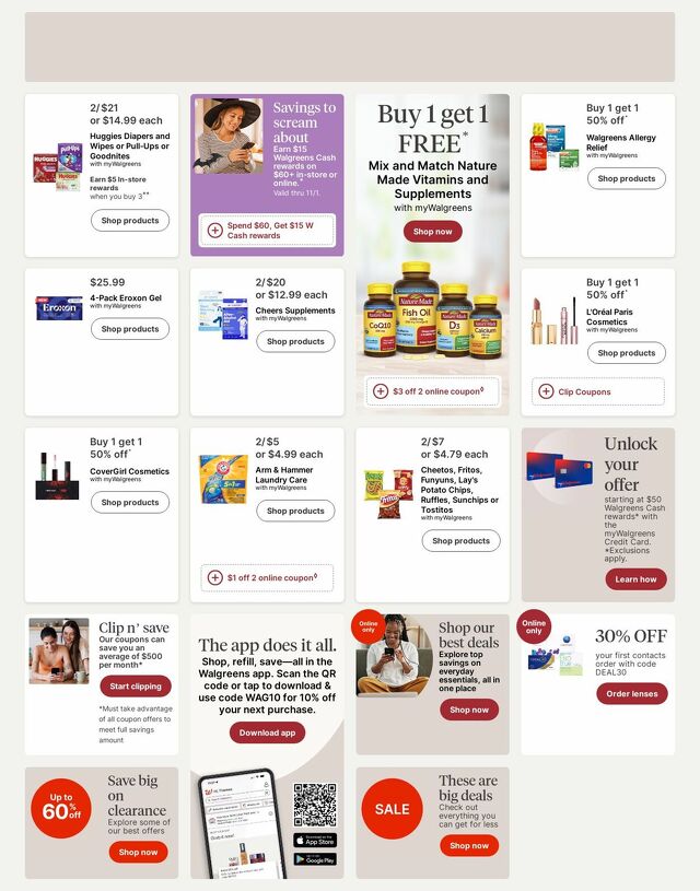 Catalogue Walgreens from 10/27/2025