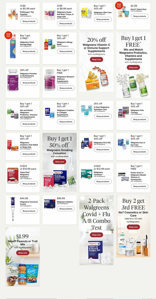 Catalogue Walgreens from 10/27/2025