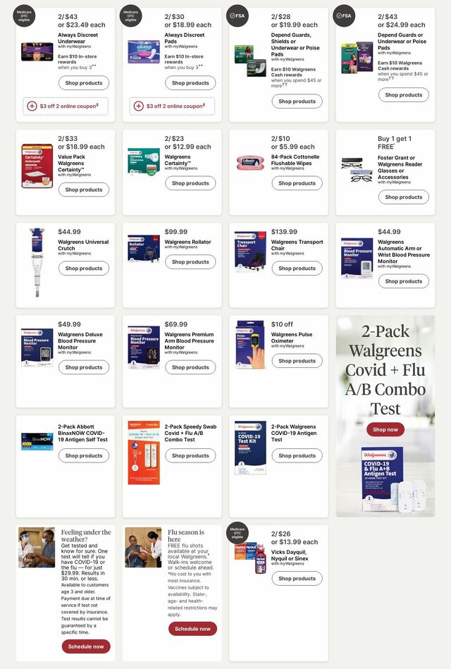 Catalogue Walgreens from 10/27/2025