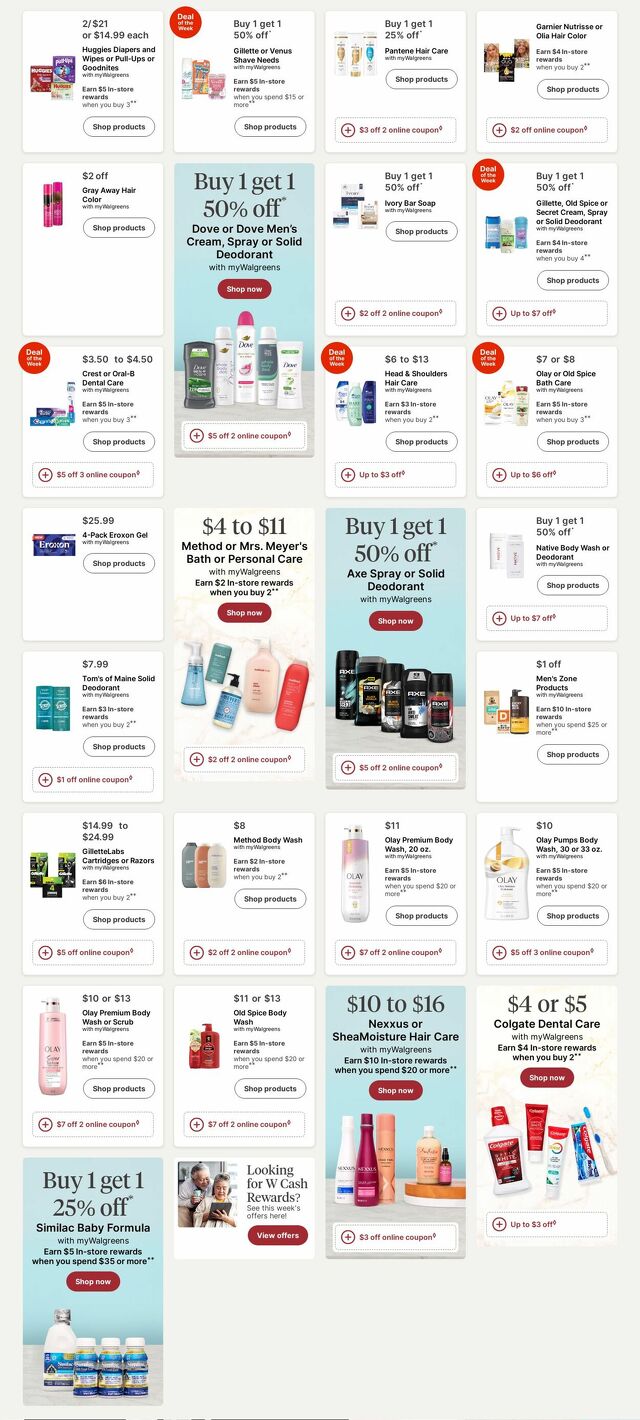 Catalogue Walgreens from 10/27/2025