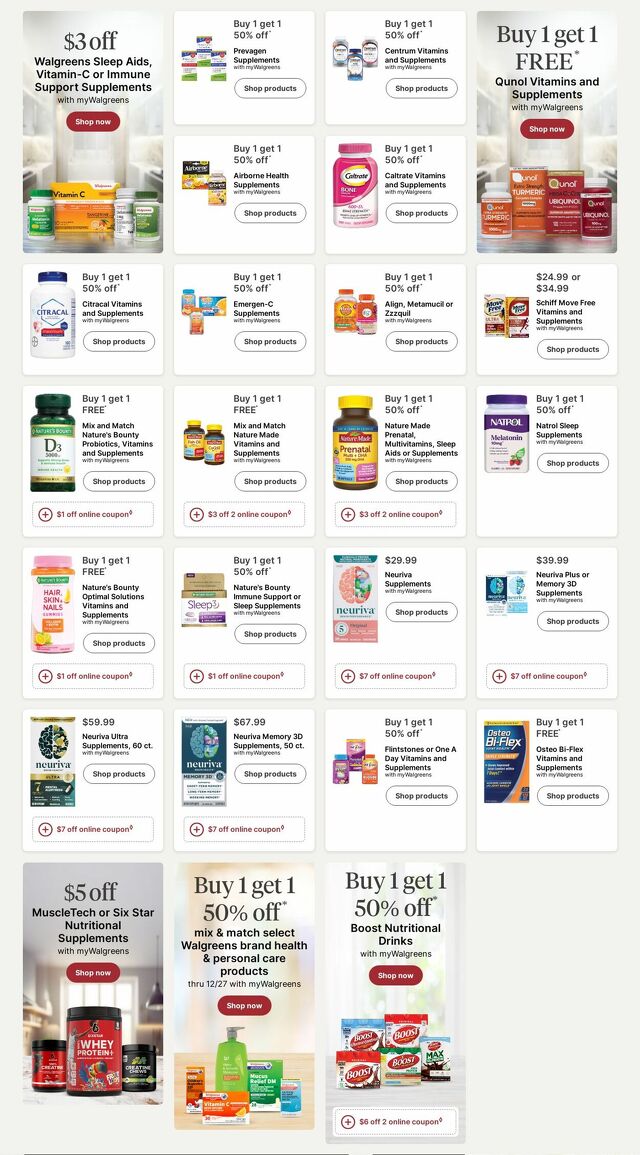 Catalogue Walgreens from 11/03/2025
