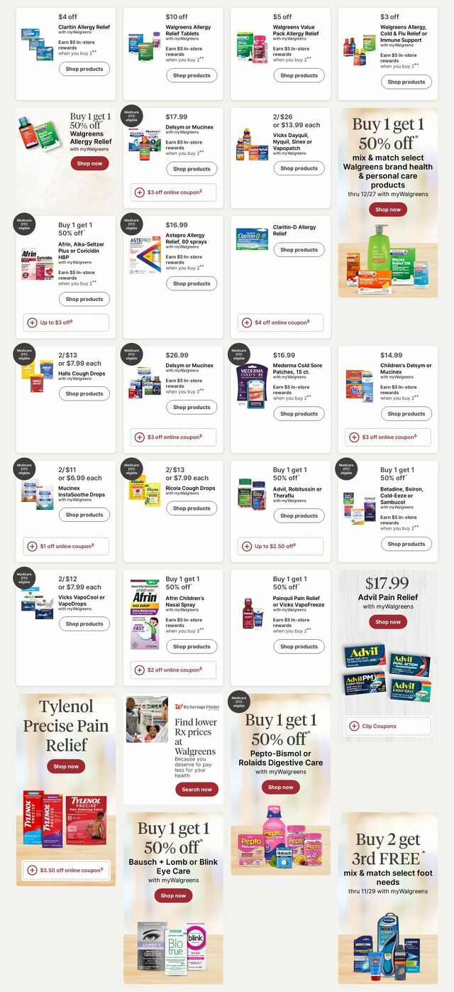Catalogue Walgreens from 11/03/2025