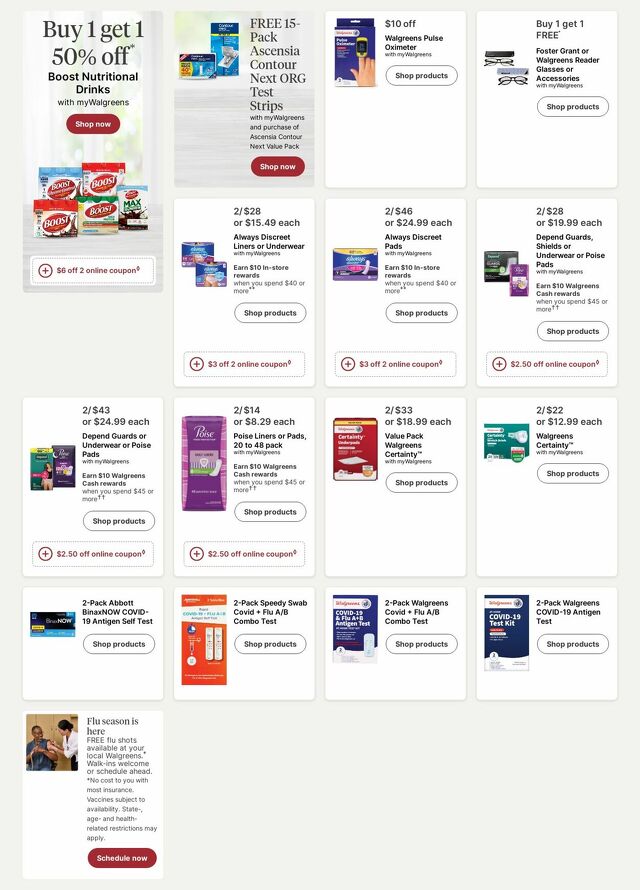 Catalogue Walgreens from 11/03/2025