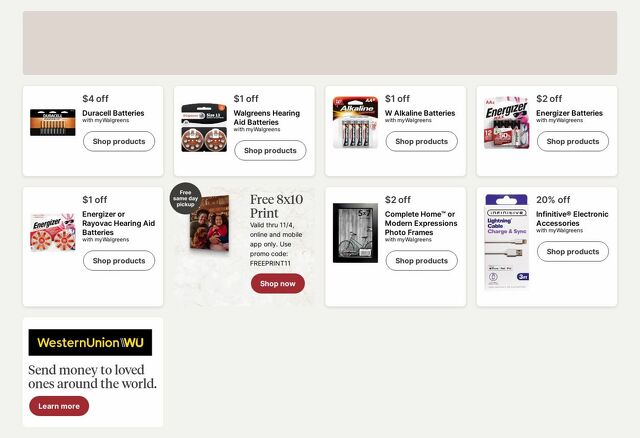 Catalogue Walgreens from 11/03/2025