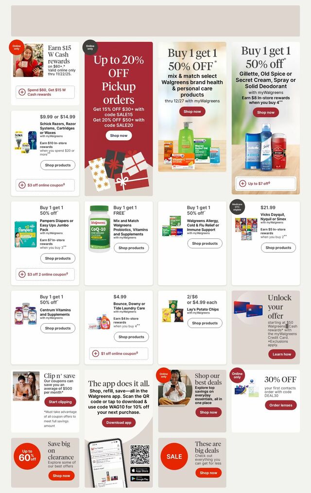 Catalogue Walgreens from 11/17/2025
