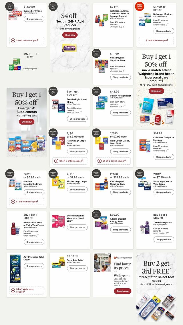 Catalogue Walgreens from 11/17/2025