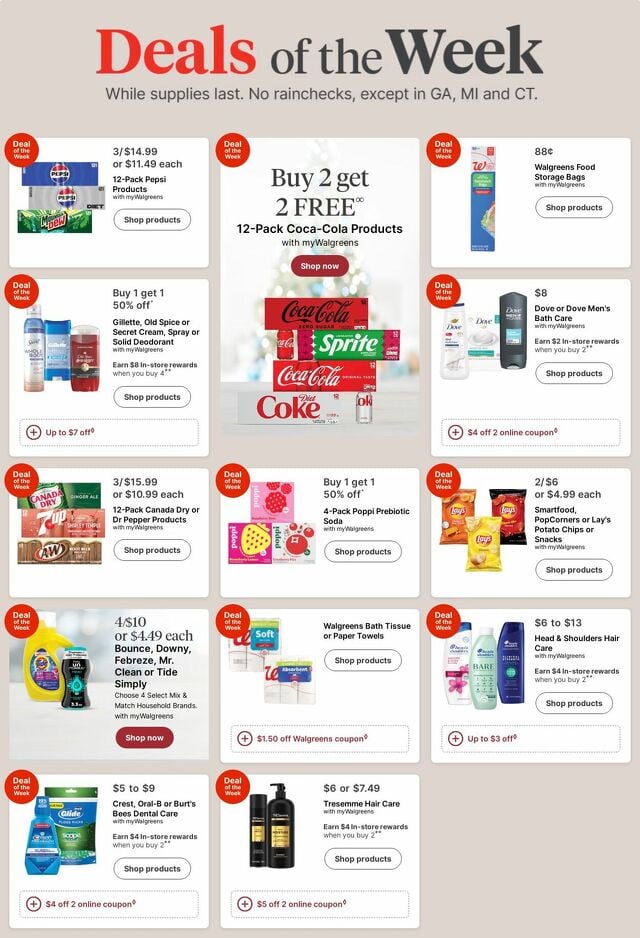 Catalogue Walgreens from 12/08/2025