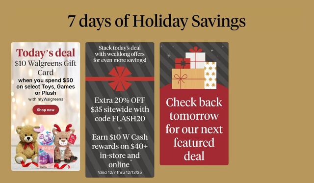 Catalogue Walgreens from 12/08/2025