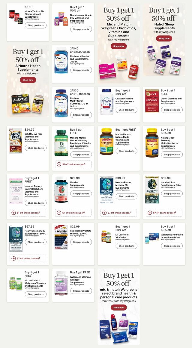 Catalogue Walgreens from 12/08/2025