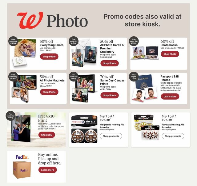 Catalogue Walgreens from 04/06/2026