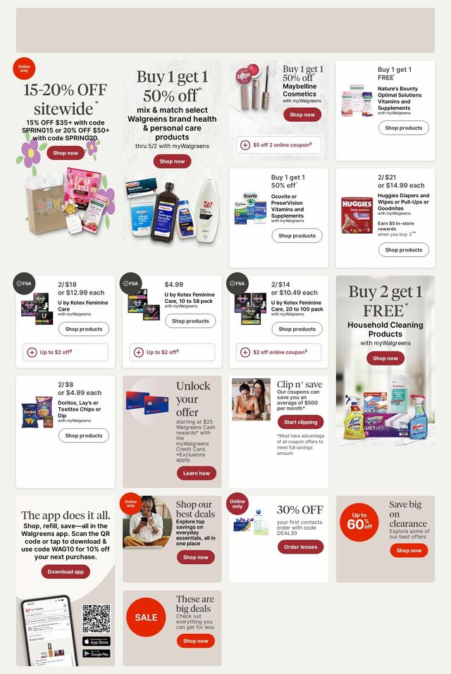 Catalogue Walgreens from 04/27/2026