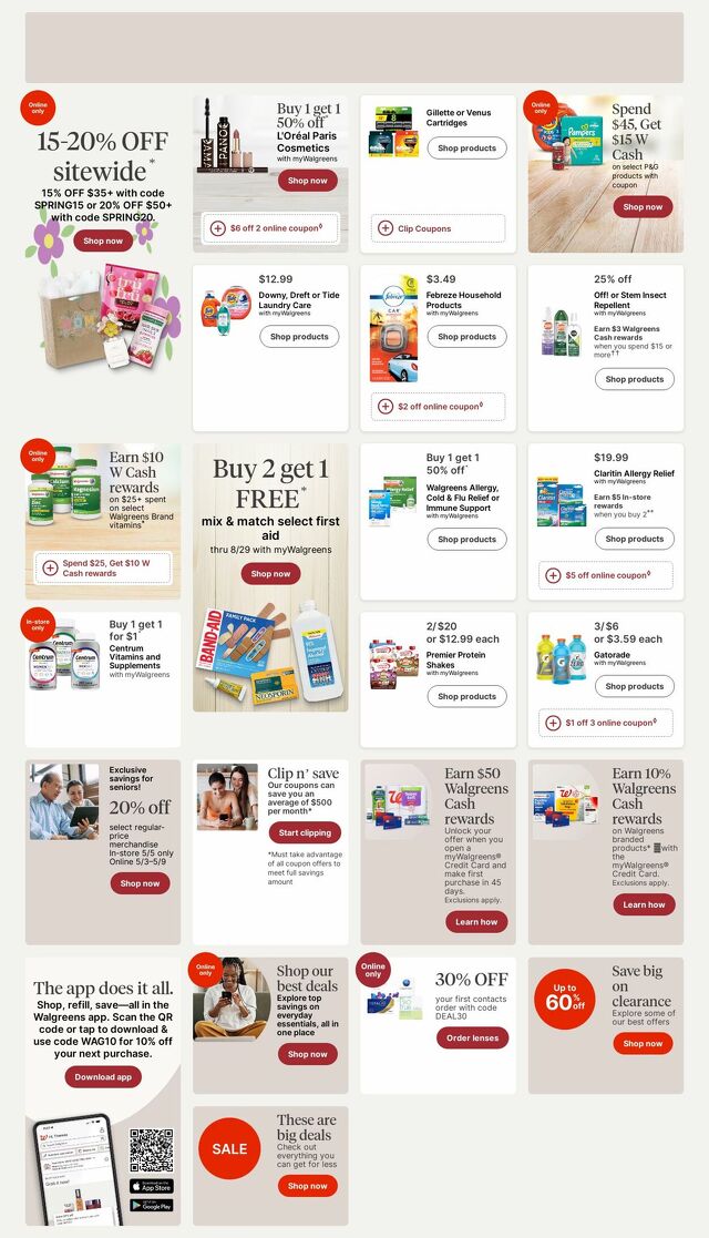 Catalogue Walgreens from 05/04/2026