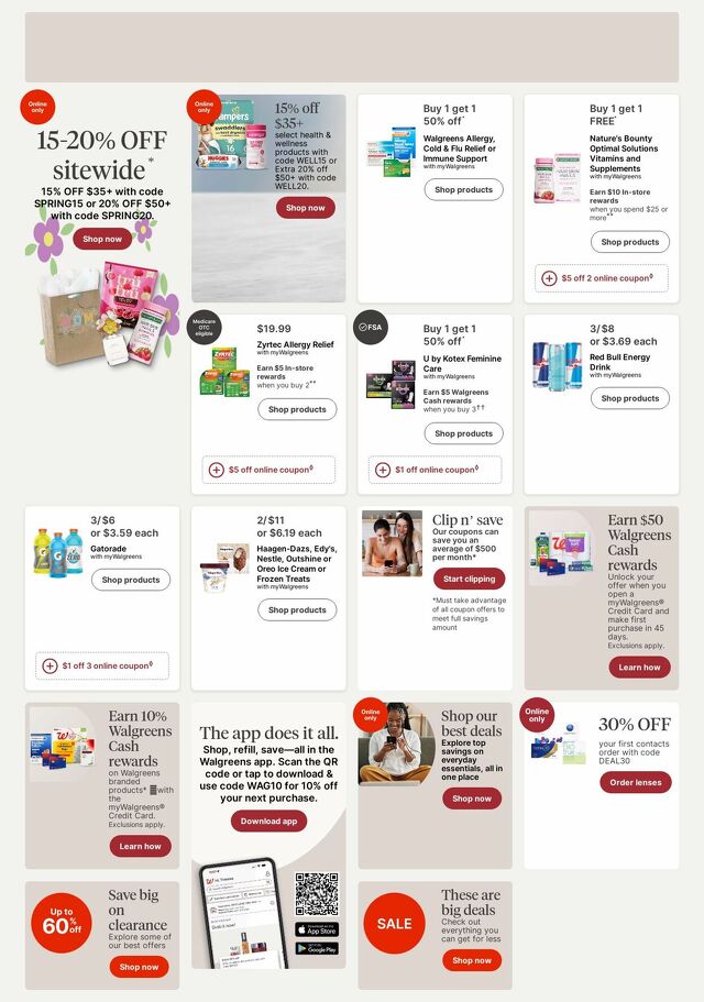 Catalogue Walgreens from 05/11/2026