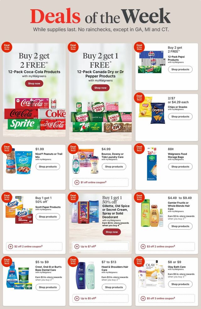 Catalogue Walgreens from 05/25/2026