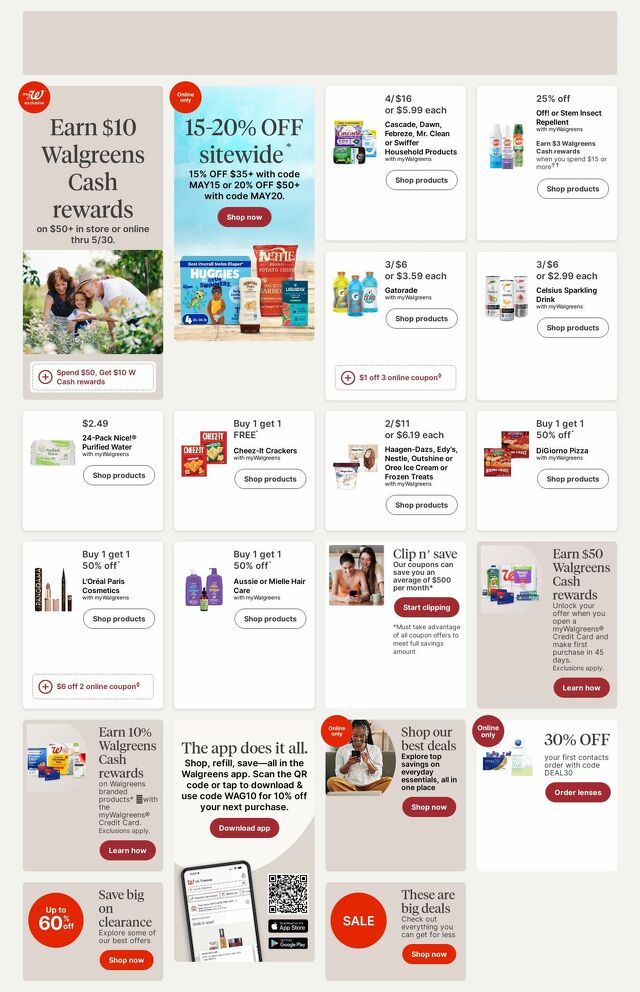 Catalogue Walgreens from 05/25/2026