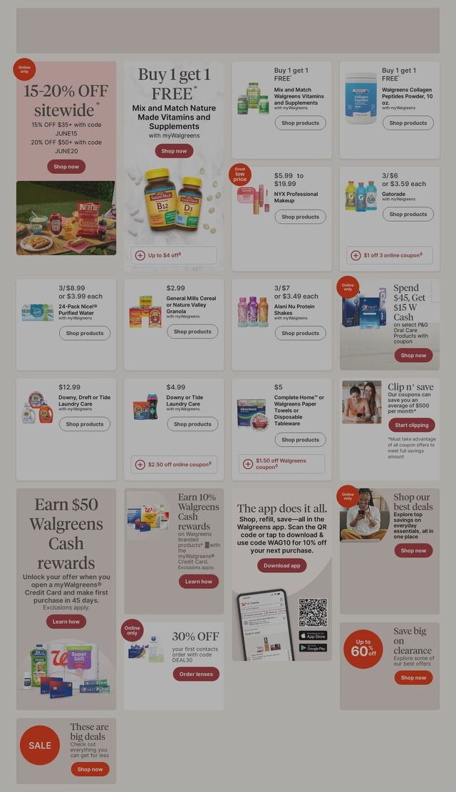 Catalogue Walgreens from 06/22/2026