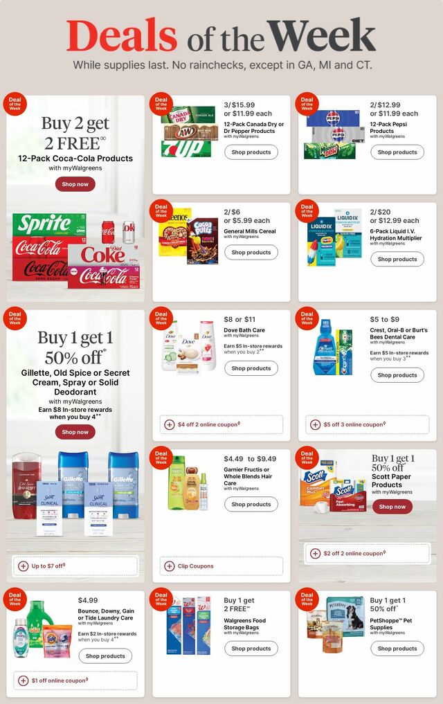Catalogue Walgreens from 08/10/2026