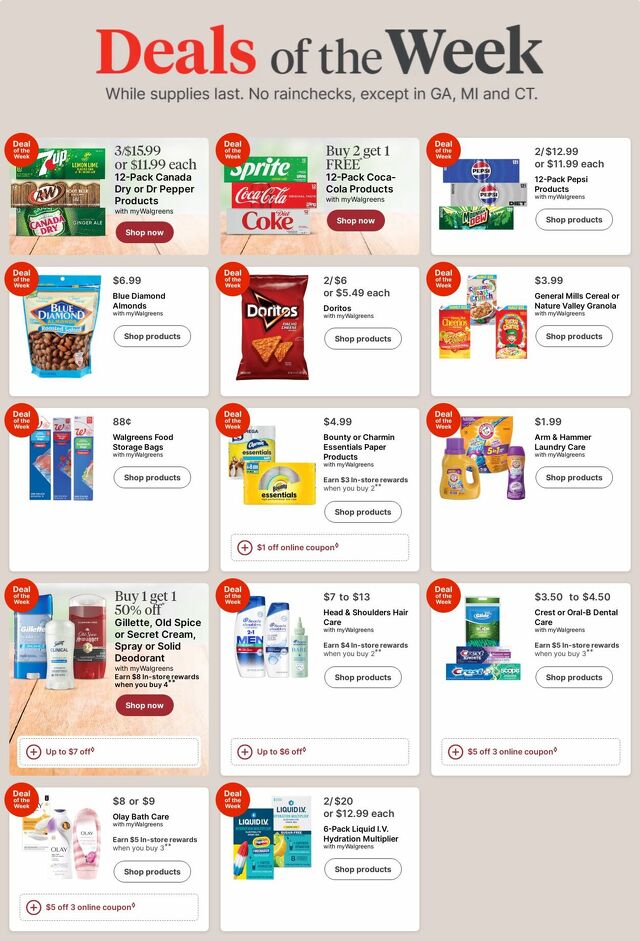 Catalogue Walgreens from 08/17/2026