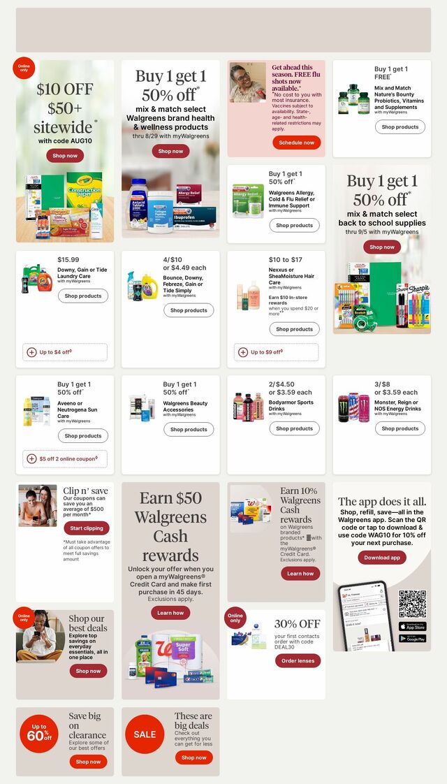 Catalogue Walgreens from 08/17/2026