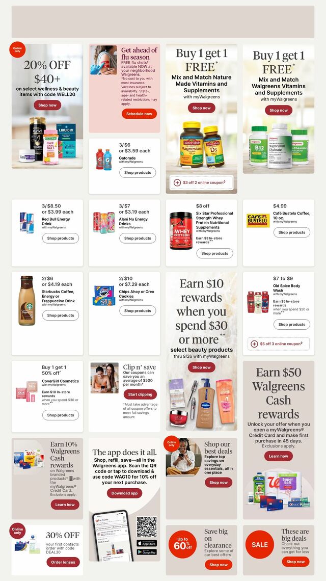 Catalogue Walgreens from 09/14/2026