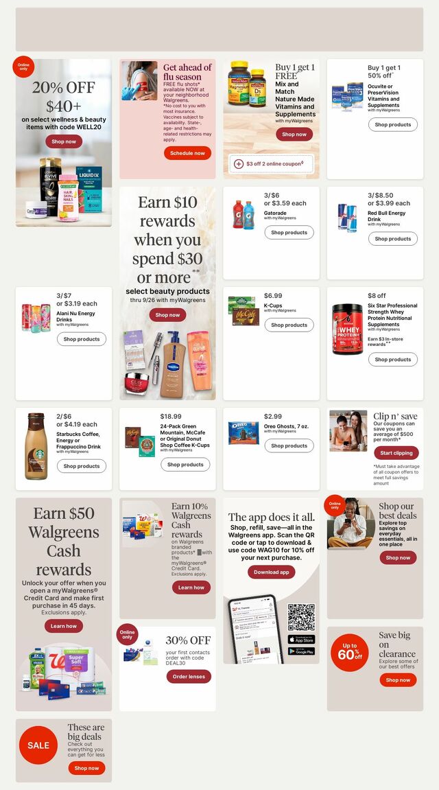 Catalogue Walgreens from 09/21/2026