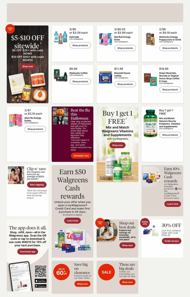 Catalogue Walgreens from 09/28/2026