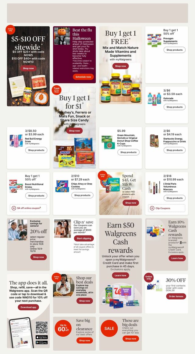 Catalogue Walgreens from 10/05/2026