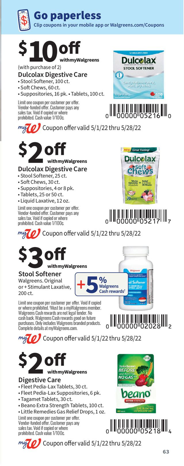 Catalogue Walgreens from 05/01/2022