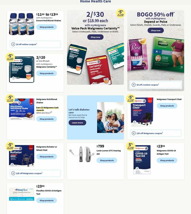 Catalogue Walgreens from 09/25/2023