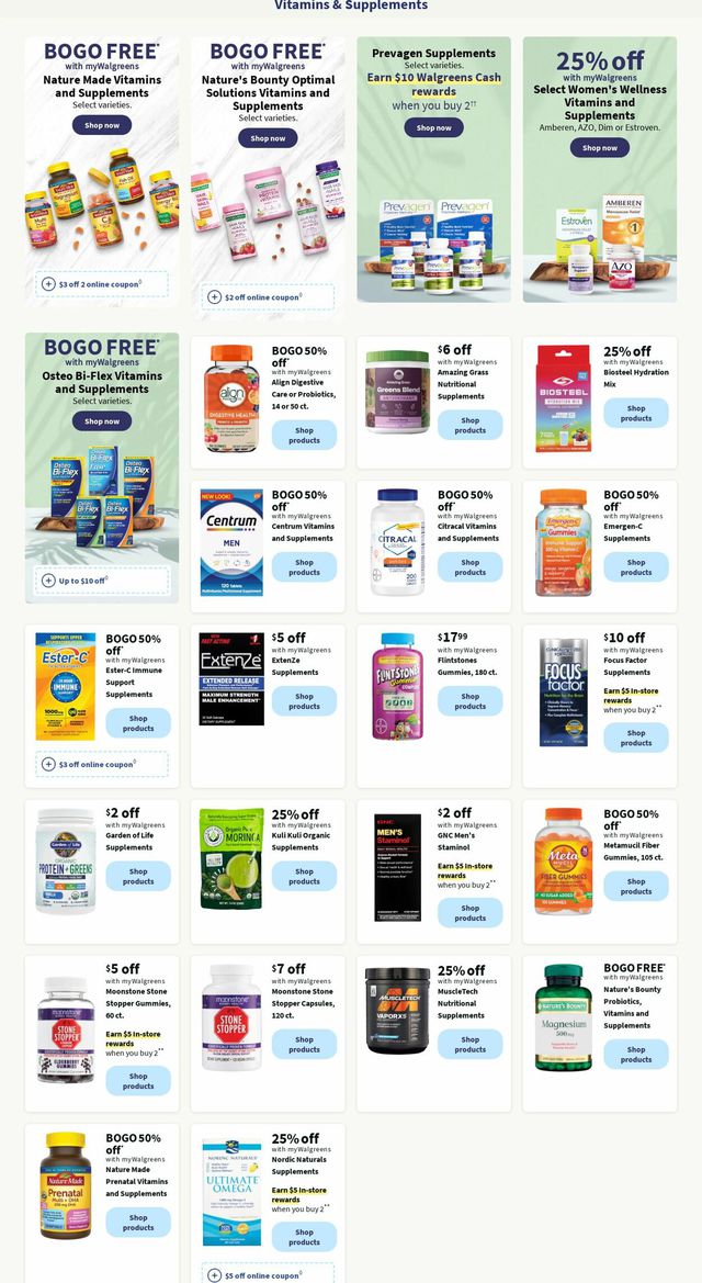 Catalogue Walgreens from 10/02/2023