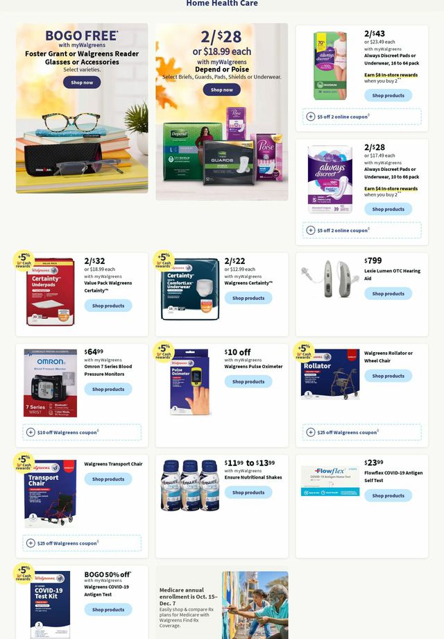 Catalogue Walgreens from 10/09/2023