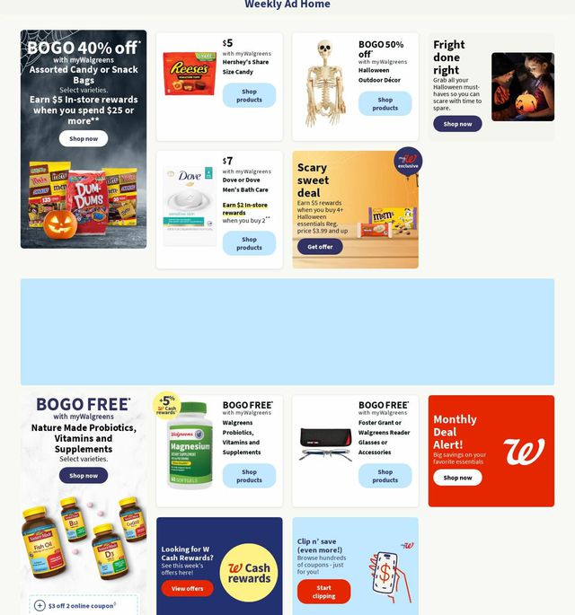 Catalogue Walgreens from 10/16/2023